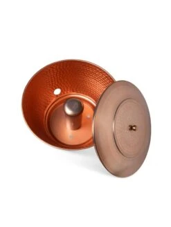 Hammered Copper Hose Pot With Lid 19 Hammered Copper Hose Pot With Lid -Garden Care 8613311 5811