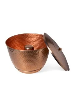 Hammered Copper Hose Pot With Lid 20 Hammered Copper Hose Pot With Lid -Garden Care 8613311 5812