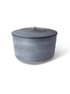 Ribbed Hose Pot With Lid -Garden Care 8613332 5801