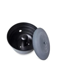 Ribbed Hose Pot With Lid -Garden Care 8613332 5808