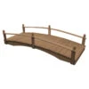 Acorn Garden Bridge Finished 4' X 8' -Garden Care 8613401 01V acorn garden bridge finished 4 foot x 8 foot