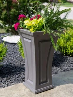 Cambridge Tall Planter, 28" Height -Garden Care 8613524 08V