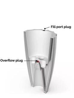 Sedona Tall Planter, 28" Height 11 Sedona Tall Planter, 28" Height -Garden Care 8613525 08V