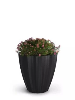 Sedona Round Planter, 18" Diameter 12 Sedona Round Planter, 18" Diameter -Garden Care 8613526 02V