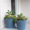 Self-Watering FiberStone Planters -Garden Care 8613678 8651 self watering fiberstone planters