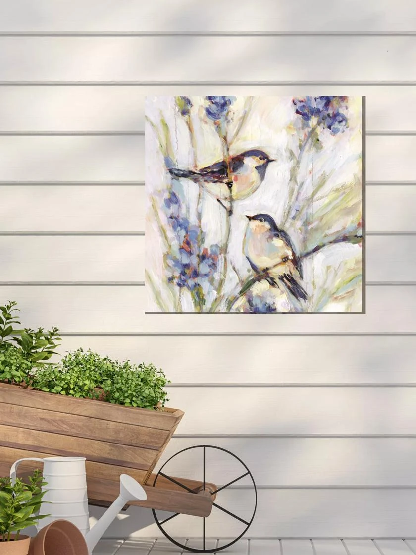 Meadow Blue No 2 Outdoor Wall Art 3 Meadow Blue No 2 Outdoor Wall Art