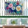 Floral Array Outdoor Wall Art 2 Floral Array Outdoor Wall Art -Garden Care 8614011 02V floral array outdoor wall art