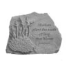 Mothers Plant The Seeds Of Love Memorial Stone -Garden Care 8614138 01V 3 4 mothers plant the seeds of love memorial stone