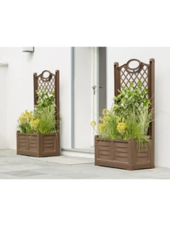 Separate Flower Box With Trellis -Garden Care webimage 8613626 02V